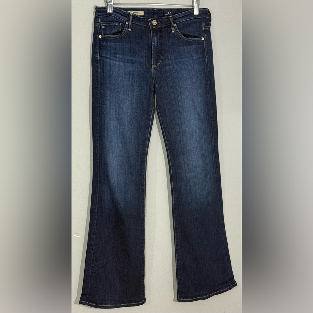AG Adriano Goldschmied The Angel Bootcut Jeans Size 28R Dark Wash